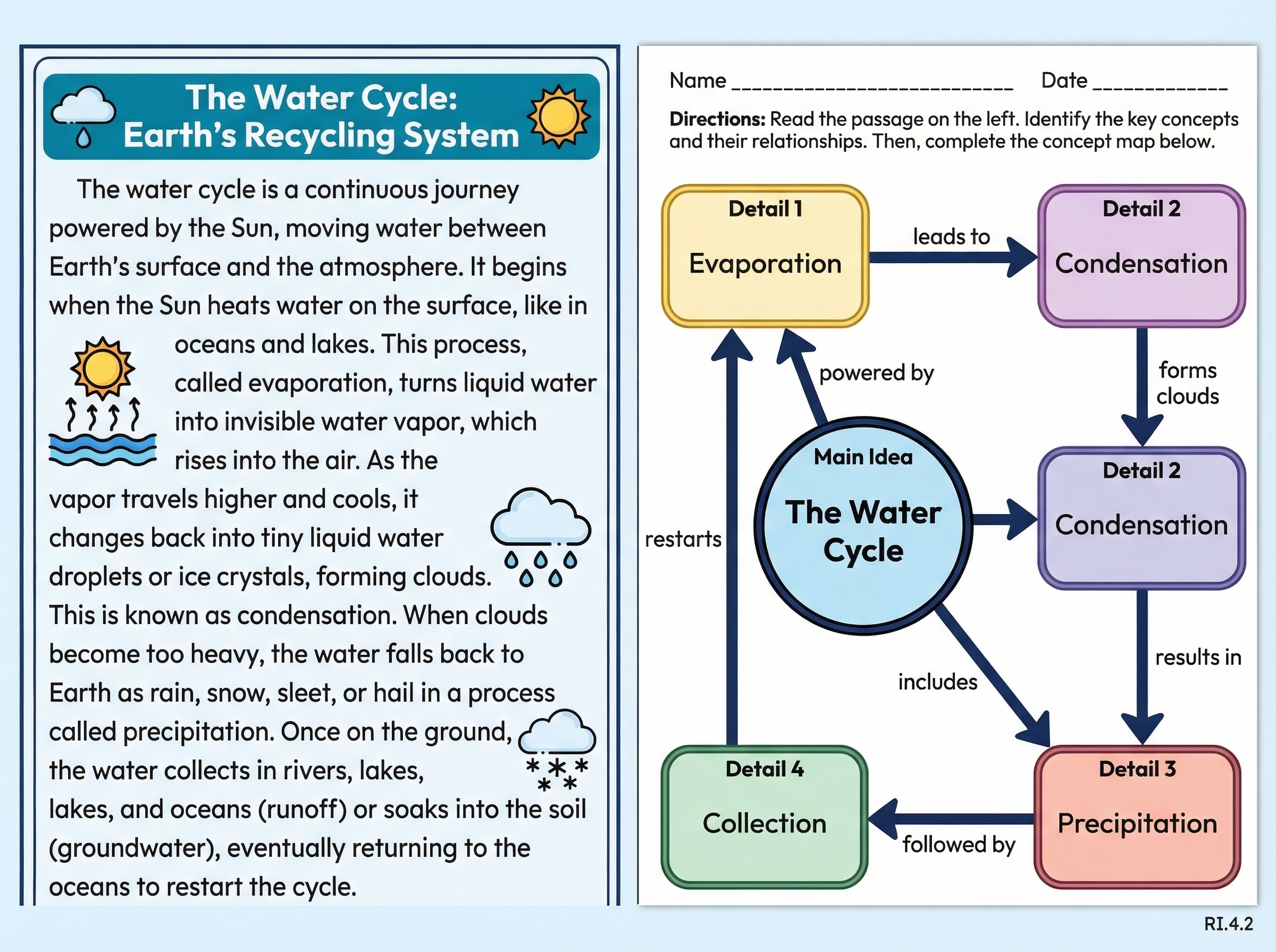Concept Map - Answer Key